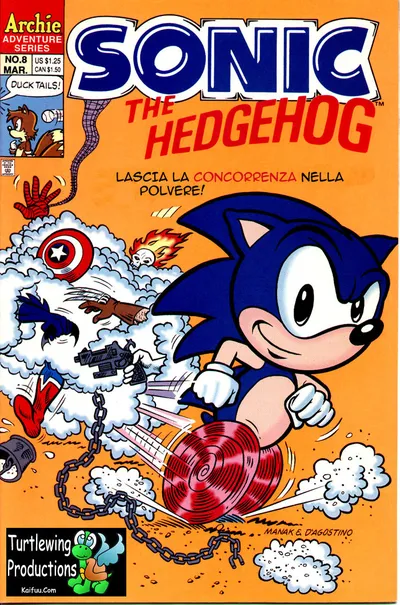 Sonic the Hedgehog (ARCHIE) #008 – ITA